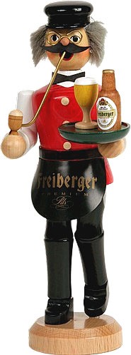 Armin Braun Räuchermann Gastwirt - Freiberger, rote Weste Armin Braun Räuchermann Gastwirt - Freiberger, rote Weste