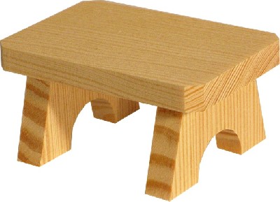 KWO Bänkchen für einen Kantenhocker KWO Bänkchen für einen Kantenhocker