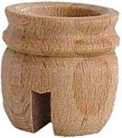 Lichtertülle - Höhe 24 mm, mit Nut Lichtertülle - Höhe 24 mm, mit Nut