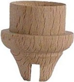 Lichtertülle - Höhe 31 mm, mit Nut Lichtertülle - Höhe 31 mm, mit Nut