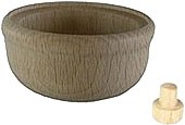 Holz-Lichtertülle für Teelichte - Einsatzhöhe max. 18 mm Holz-Lichtertülle für Teelichte - Einsatzhöhe max. 18 mm