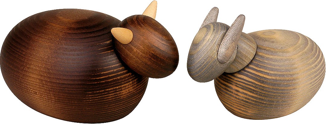 Björn Köhler Ochs und Esel, groß - farbig Björn Köhler Ochs und Esel, groß - farbig