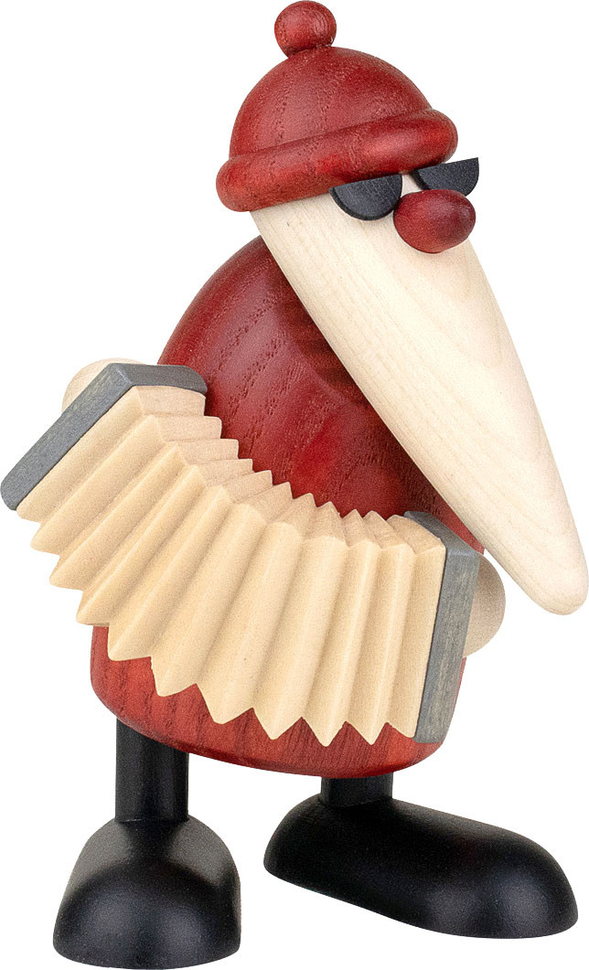 Björn Köhler Weihnachtsmann mit Akkordeon Björn Köhler Weihnachtsmann mit Akkordeon