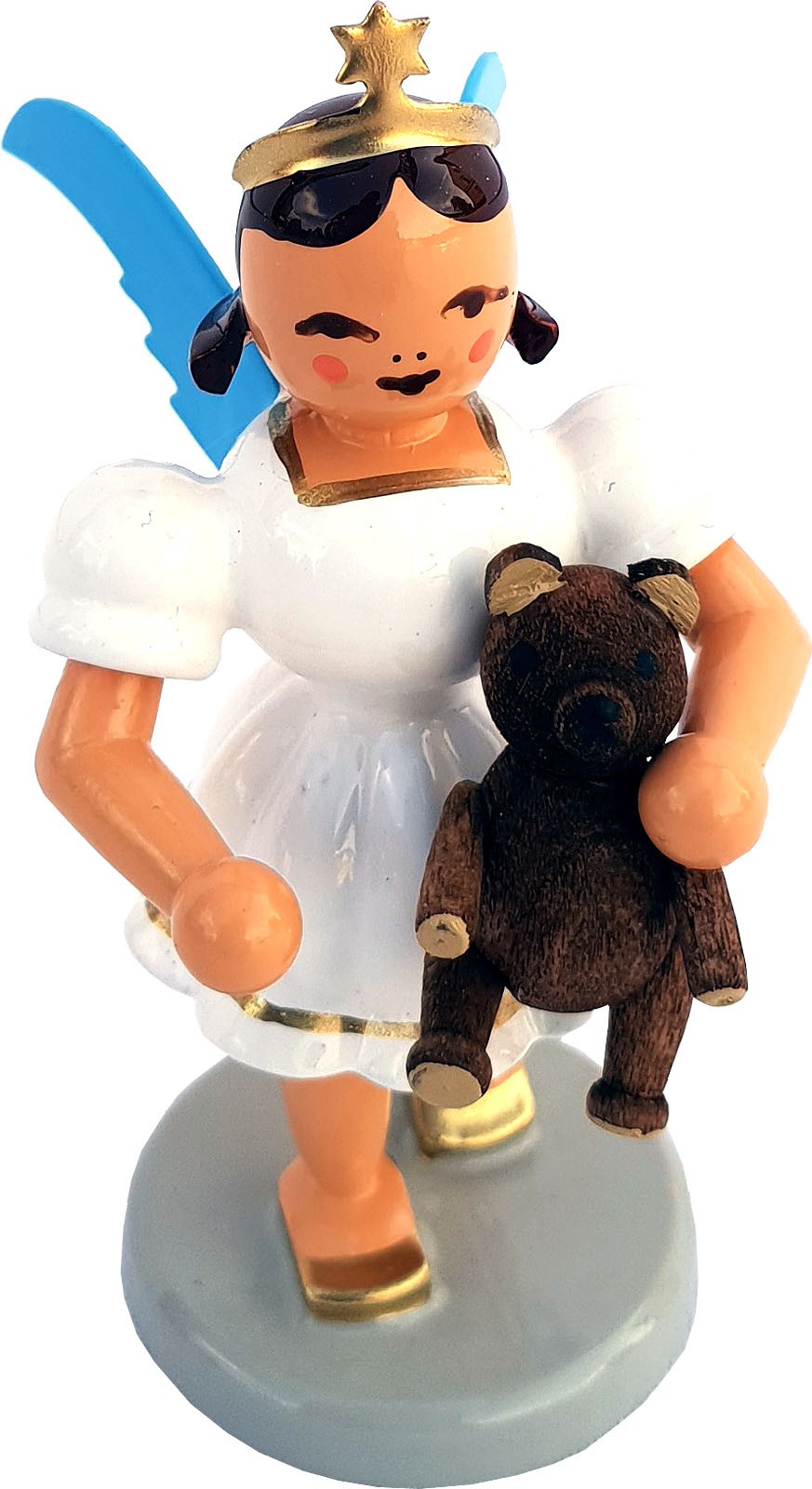 Blank Kurzrockengel mit Teddy, farbig Blank Kurzrockengel mit Teddy, farbig