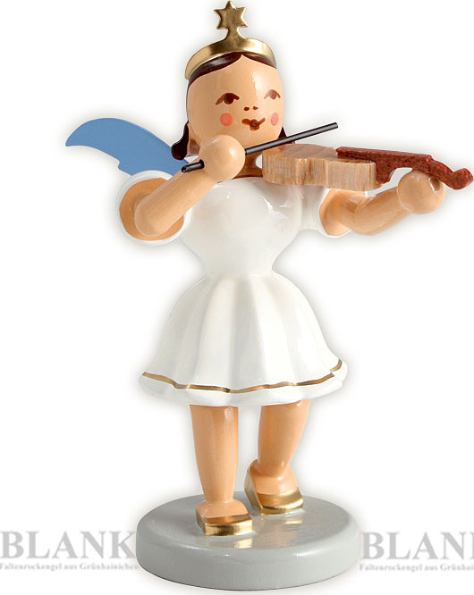 Blank Kurzrockengel mit Violine, farbig Blank Kurzrockengel mit Violine, farbig