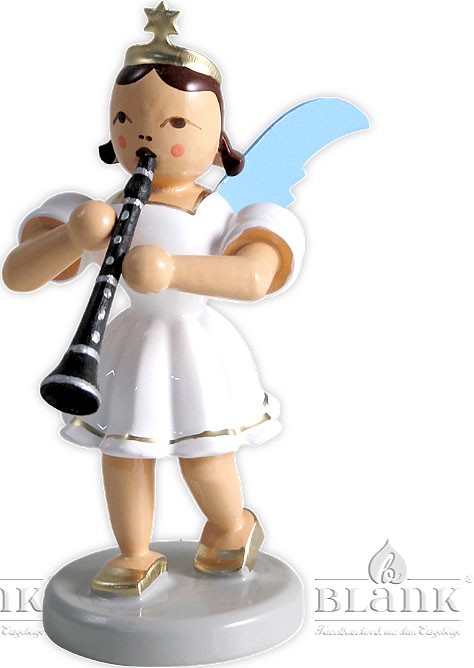 Blank Kurzrockengel mit Klarinette, farbig Blank Kurzrockengel mit Klarinette, farbig