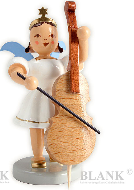 Blank Kurzrockengel mit Violoncello, farbig Blank Kurzrockengel mit Violoncello, farbig