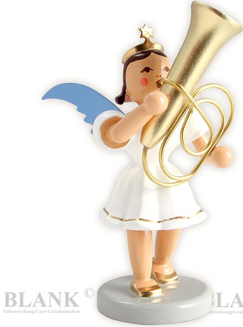 Blank Kurzrockengel mit Tuba, farbig Blank Kurzrockengel mit Tuba, farbig