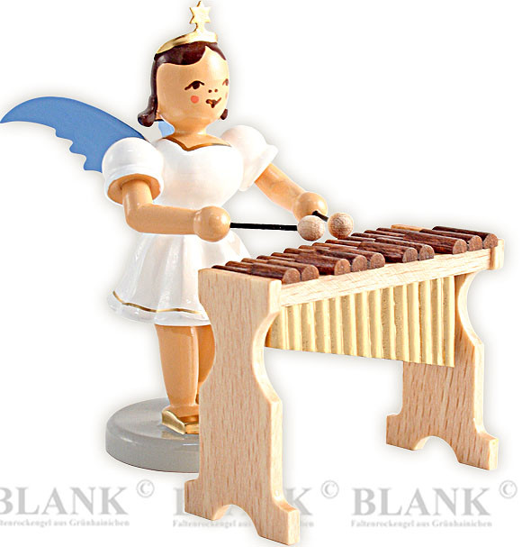 Blank Kurzrockengel mit Xylophon, farbig Blank Kurzrockengel mit Xylophon, farbig