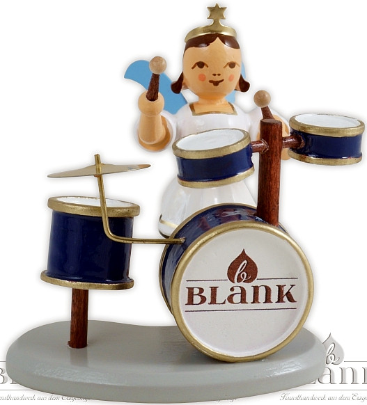 Blank Kurzrockengel mit Schlagzeug, farbig