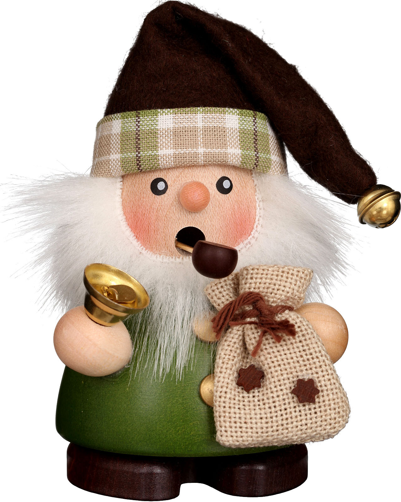 Christian Ulbricht Räuchermann Weihnachtsmann, grün Christian Ulbricht Räuchermann Weihnachtsmann, grün