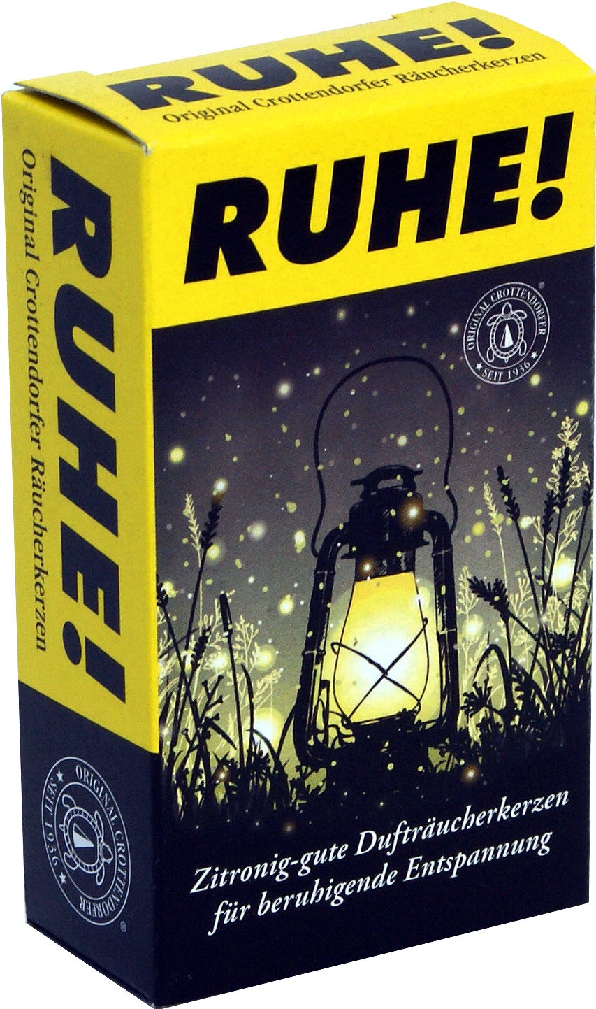 Crottendorfer Räucherkerzen RUHE! - Insektenschutz, 4 St. Crottendorfer Räucherkerzen RUHE! - Insektenschutz, 4 St.