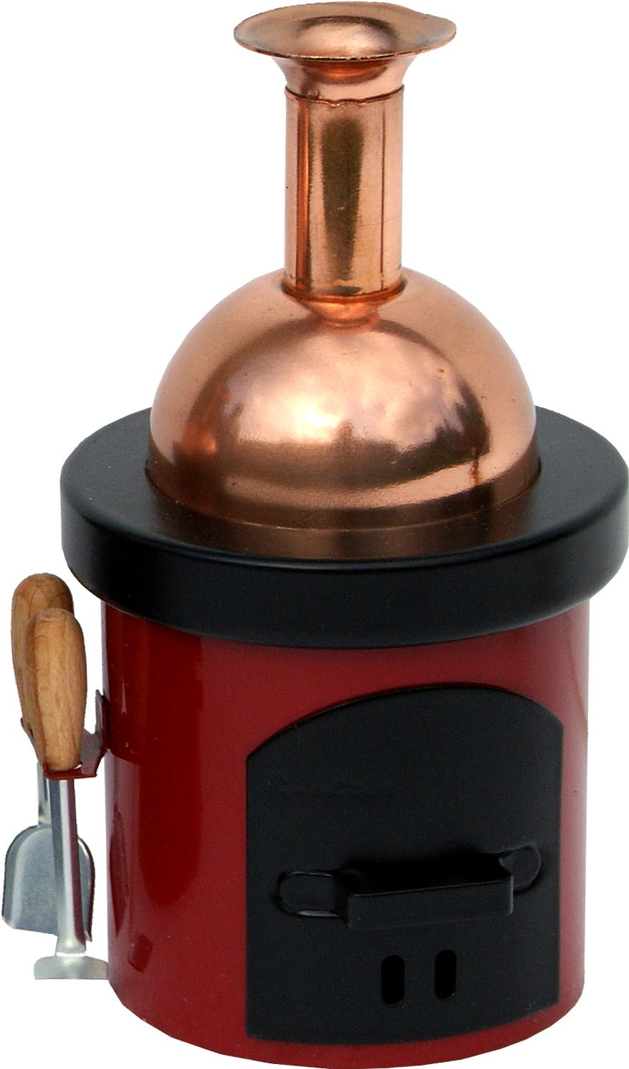 Crottendorfer Räucherofen Braukessel - rot Crottendorfer Räucherofen Braukessel - rot