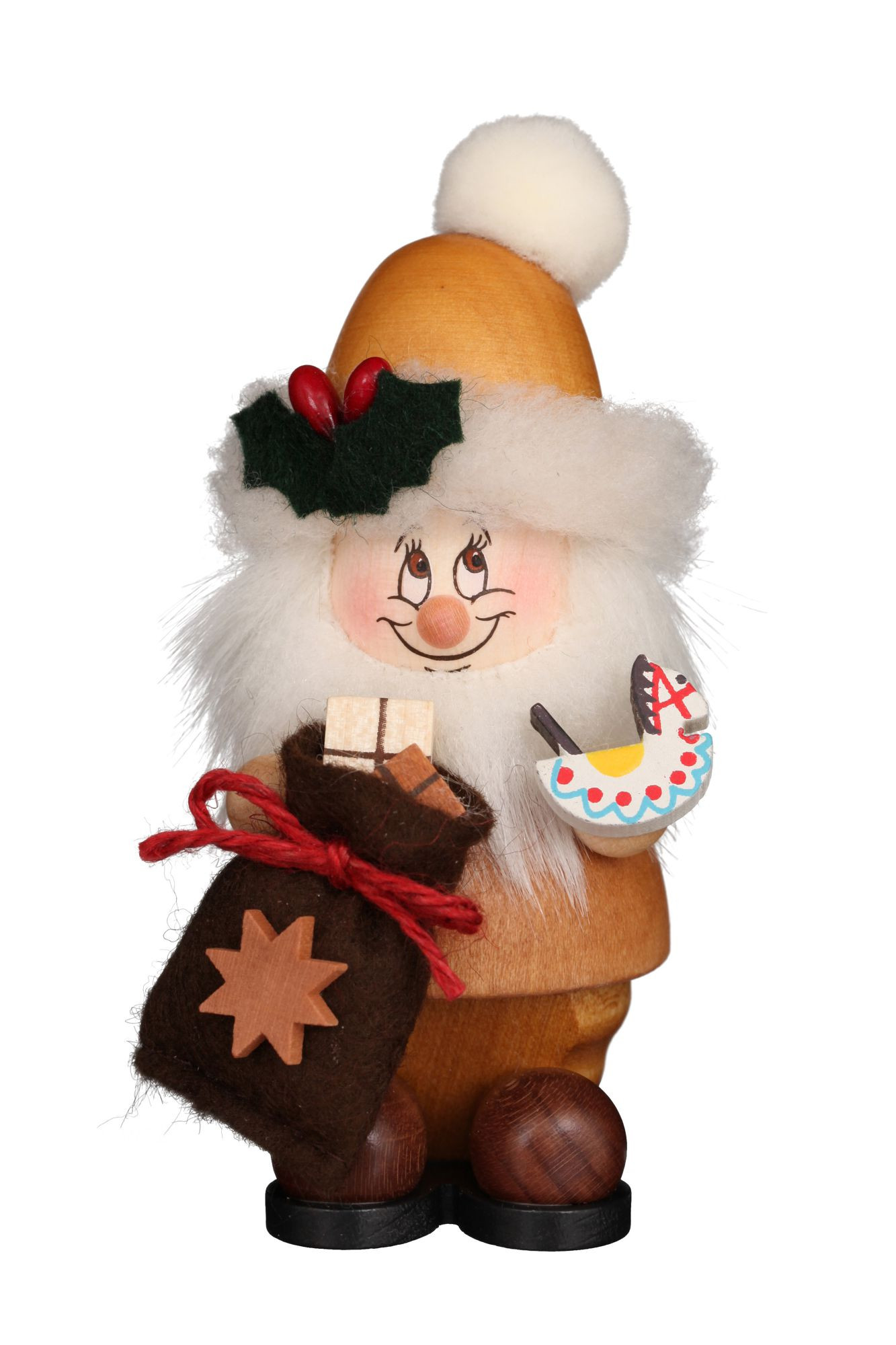 Mikrowichtel Weihnachtsmann, natur Mikrowichtel Weihnachtsmann, natur