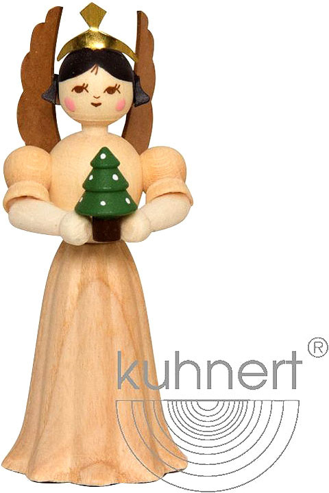 Drechslerei Kuhnert Konzertengel mit Baum, natur Drechslerei Kuhnert Konzertengel mit Baum, natur