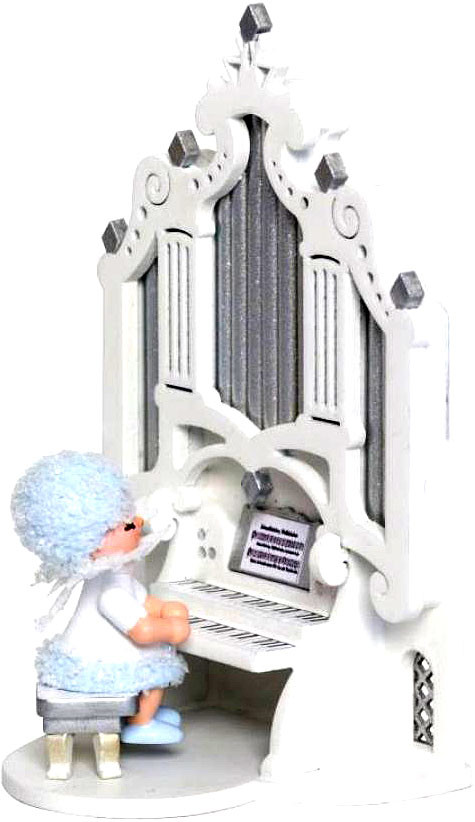 Drechslerei Kuhnert Schneeflöckchen mit Orgel Drechslerei Kuhnert Schneeflöckchen mit Orgel