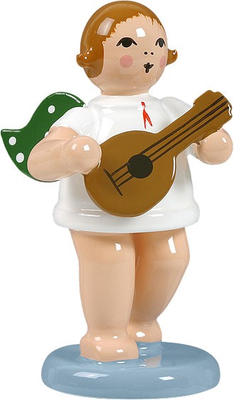 Ellmann Engel mit Mandoline, ohne Krone Ellmann Engel mit Mandoline, ohne Krone