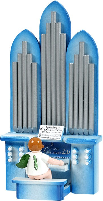 Ellmann Orgel mit Engel, ohne Spielwerk, ohne Krone Ellmann Orgel mit Engel, ohne Spielwerk, ohne Krone