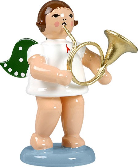 Ellmann Engel mit russ. Horn, ohne Krone Ellmann Engel mit russ. Horn, ohne Krone