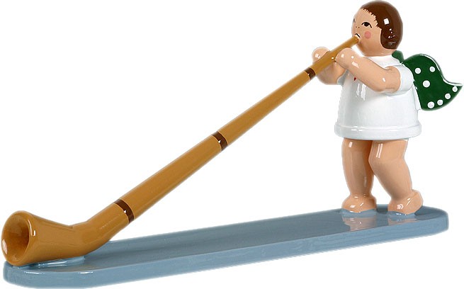 Ellmann Engel mit Alphorn, ohne Krone Ellmann Engel mit Alphorn, ohne Krone