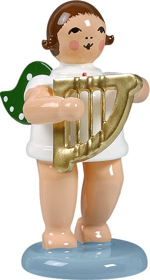 Ellmann Engel mit Handharfe, ohne Krone Ellmann Engel mit Handharfe, ohne Krone
