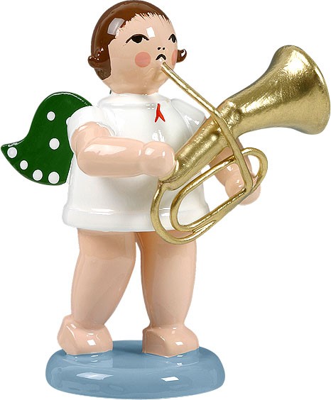 Ellmann Engel mit Tenorhorn, ohne Krone Ellmann Engel mit Tenorhorn, ohne Krone