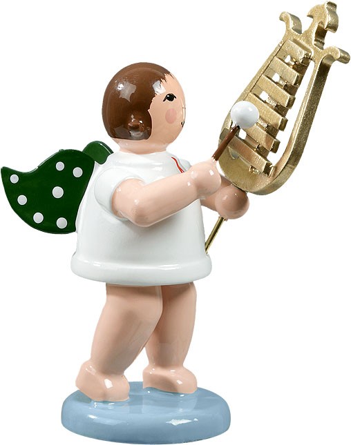 Ellmann Engel mit Lyraglockenspiel, ohne Krone Ellmann Engel mit Lyraglockenspiel, ohne Krone