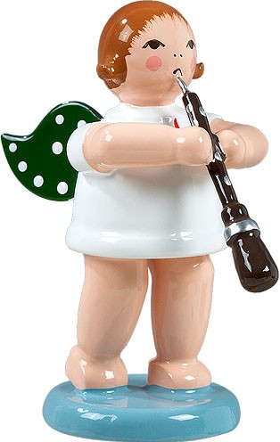 Ellmann Engel mit Oboe, ohne Krone Ellmann Engel mit Oboe, ohne Krone