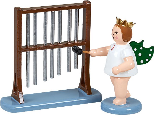 Ellmann Engel mit Röhrenglockenspiel, mit Krone Ellmann Engel mit Röhrenglockenspiel, mit Krone