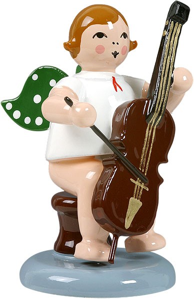 Ellmann Engel mit Cello, sitzend, ohne Krone Ellmann Engel mit Cello, sitzend, ohne Krone