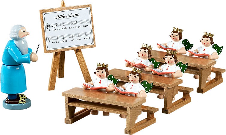 Ellmann Petrus und Engelschule, mit Krone Ellmann Petrus und Engelschule, mit Krone