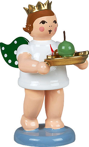 Ellmann Geschenkeengel mit Weihnachtsteller - mit Krone Ellmann Geschenkeengel mit Weihnachtsteller - mit Krone