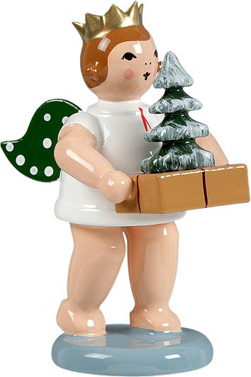 Ellmann Geschenkeengel mit Baum - mit Krone Ellmann Geschenkeengel mit Baum - mit Krone
