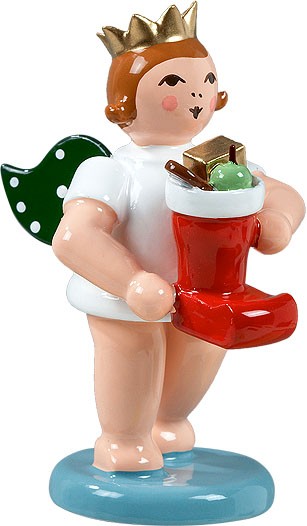 Ellmann Geschenkeengel mit Nikolausstiefel - mit Krone Ellmann Geschenkeengel mit Nikolausstiefel - mit Krone