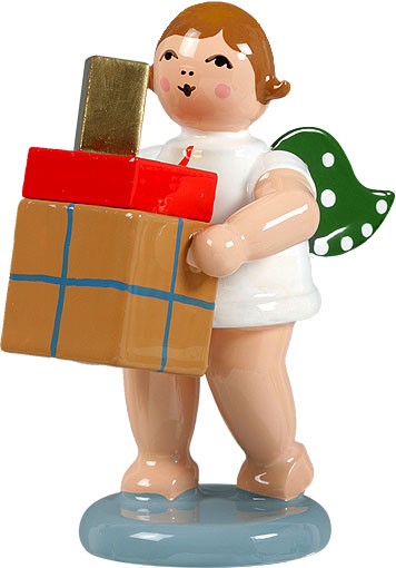 Ellmann Geschenkeengel mit Paketen - ohne Krone Ellmann Geschenkeengel mit Paketen - ohne Krone
