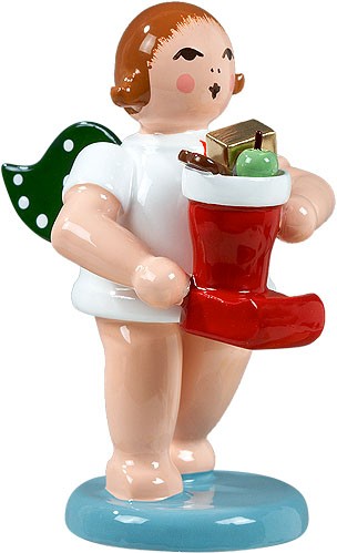 Ellmann Geschenkeengel mit Nikolausstiefel - ohne Krone Ellmann Geschenkeengel mit Nikolausstiefel - ohne Krone