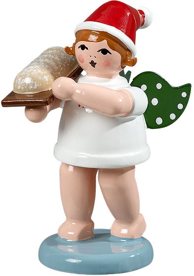 Ellmann Weihnachtsengel mit Stollen, mit Mütze Ellmann Weihnachtsengel mit Stollen, mit Mütze