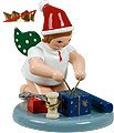 Ellmann Weihnachtsengel mit Geschenken - kniend, ohne Krone Ellmann Weihnachtsengel mit Geschenken - kniend, ohne Krone