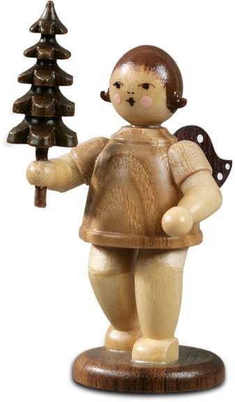 Ellmann Adventengel mit Bäumchen - ohne Krone, natur Ellmann Adventengel mit Bäumchen - ohne Krone, natur