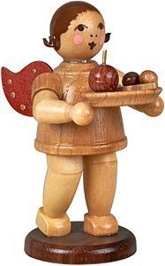 Ellmann Geschenkeengel mit Weihnachtsteller - ohne Krone, natur Ellmann Geschenkeengel mit Weihnachtsteller - ohne Krone, natur