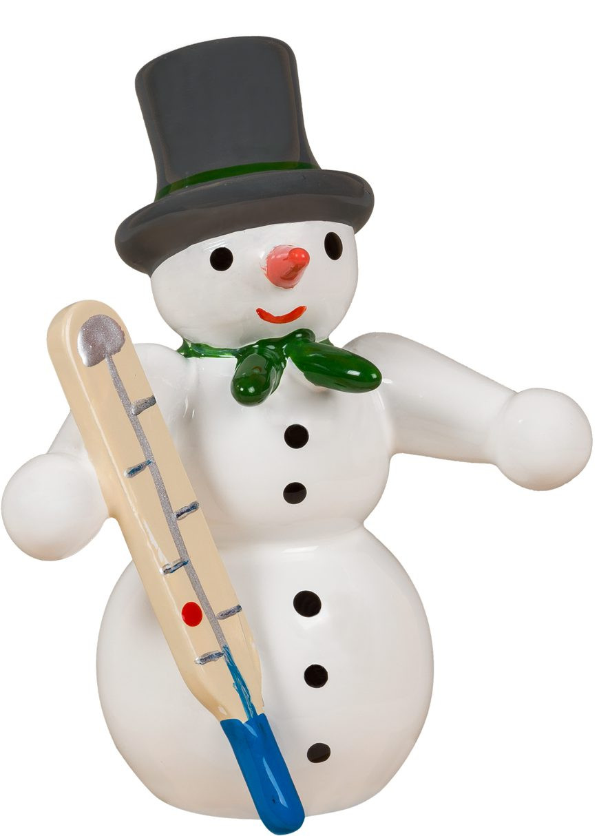 Ellmann Schneemann - mit Thermometer Ellmann Schneemann - mit Thermometer