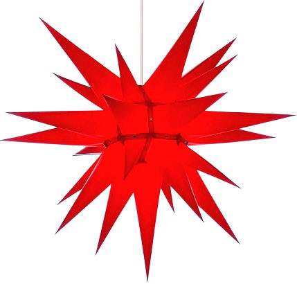 Herrnhuter Stern I6, rot - 60 cm Herrnhuter Stern I6, rot - 60 cm