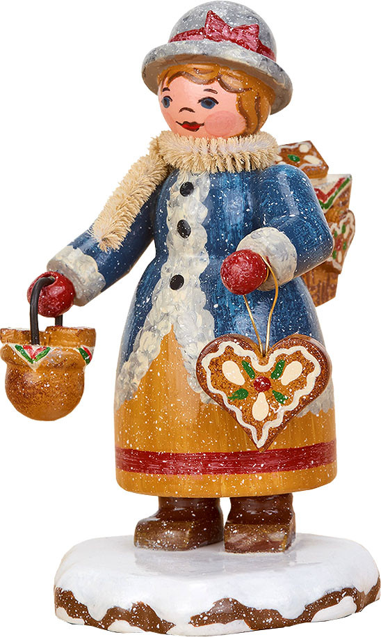 Hubrig Volkskunst Winterkinder - Pfefferküchlerin Hubrig Volkskunst Winterkinder - Pfefferküchlerin