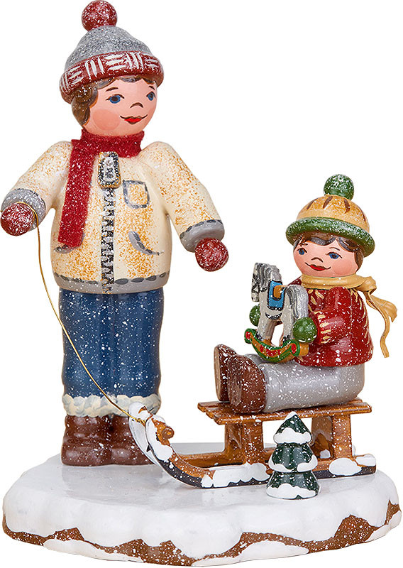 Hubrig Volkskunst Winterkinder- Beste Freunde Hubrig Volkskunst Winterkinder- Beste Freunde