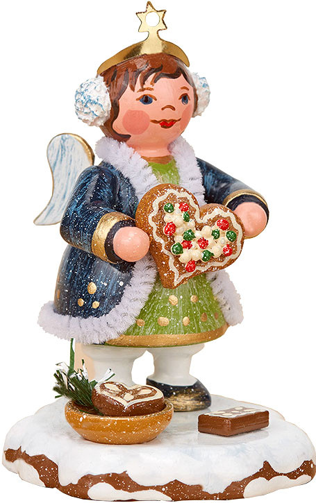 Hubrig Volkskunst Winterkinder - Himmelskind - Lebkuchenherzchen Hubrig Volkskunst Winterkinder - Himmelskind - Lebkuchenherzchen