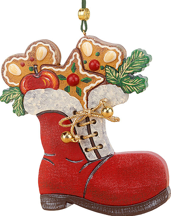 Hubrig Volkskunst Baumbehang Nikolausstiefel Hubrig Volkskunst Baumbehang Nikolausstiefel