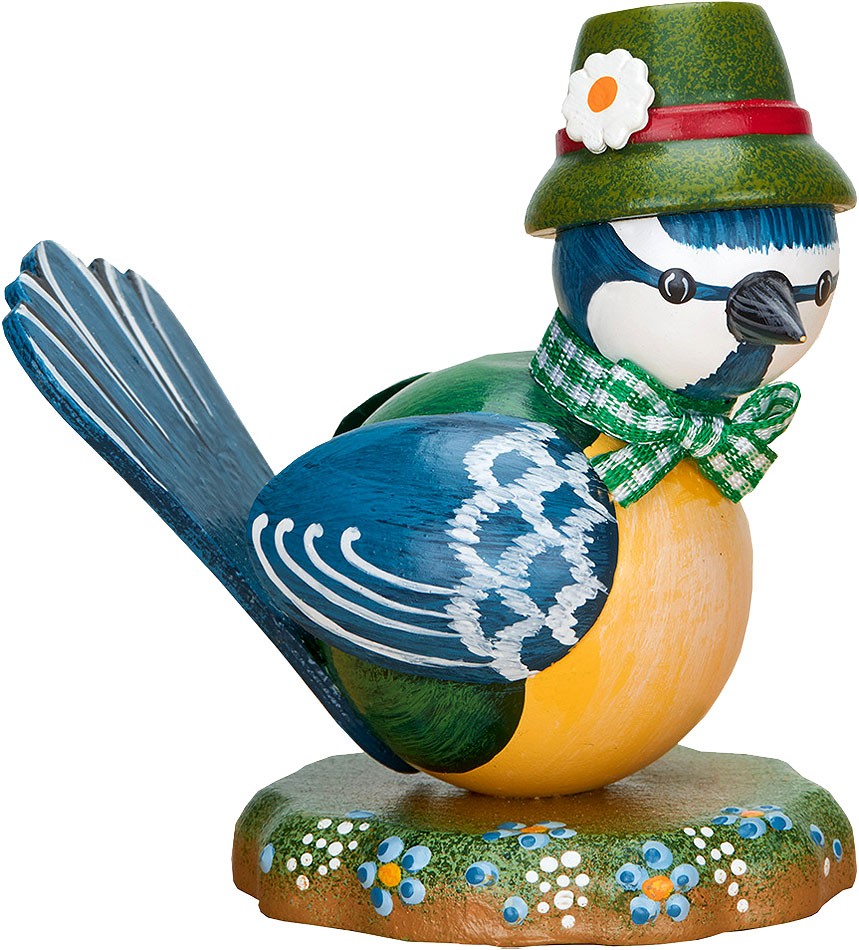 Hubrig Volkskunst Vogelpärchen Blaumeisensepp`l - mini Hubrig Volkskunst Vogelpärchen Blaumeisensepp`l - mini
