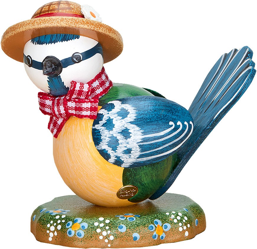 Hubrig Volkskunst Vogelpärchen Blaumeisenlies`l - mini Hubrig Volkskunst Vogelpärchen Blaumeisenlies`l - mini