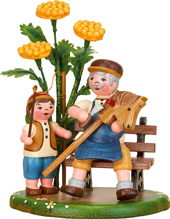Hubrig Volkskunst Landidyll - Opa und ich Hubrig Volkskunst Landidyll - Opa und ich