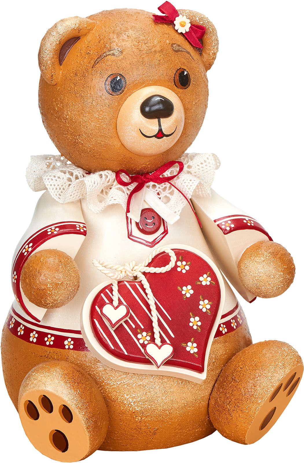 Hubrig Volkskunst Hubiduu Teddy - Unsere Elli - mit Spielwerk Hubrig Volkskunst Hubiduu Teddy - Unsere Elli - mit Spielwerk